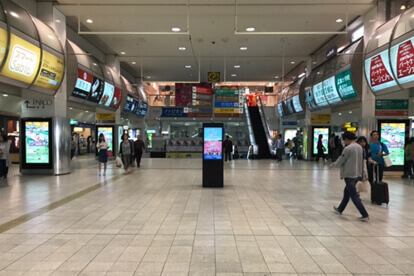 西鉄天神大牟田線 西鉄福岡（天神）駅からの道順1